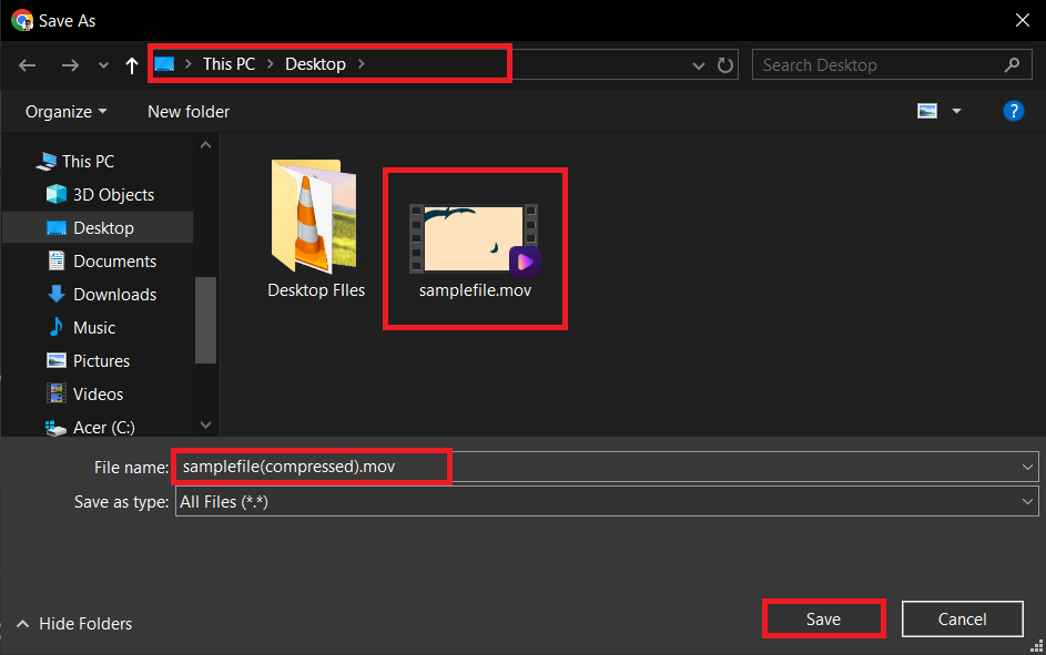 How to Compress MOV Files Online with ezyZip: Step 4