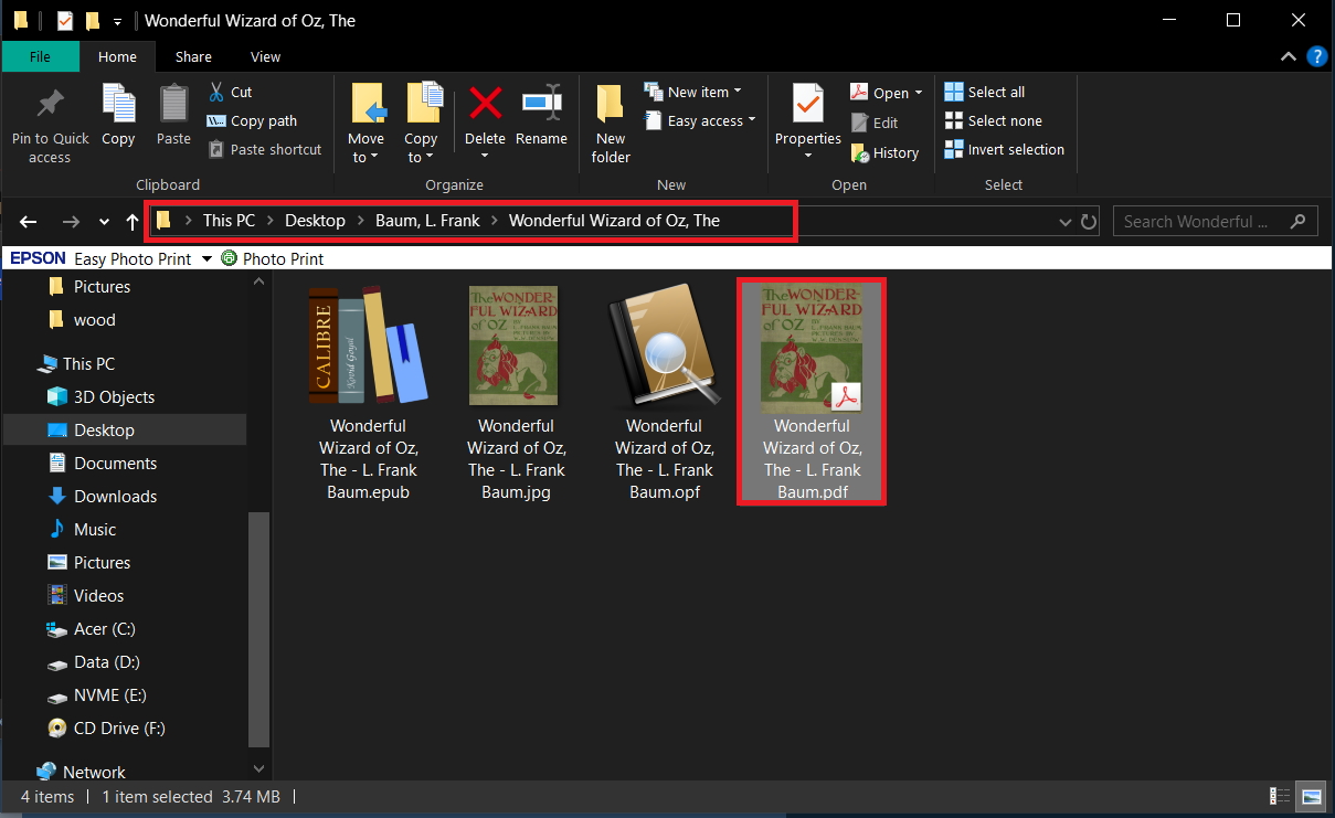 How To Convert EPUB to PDF Using Calibre: Step 6