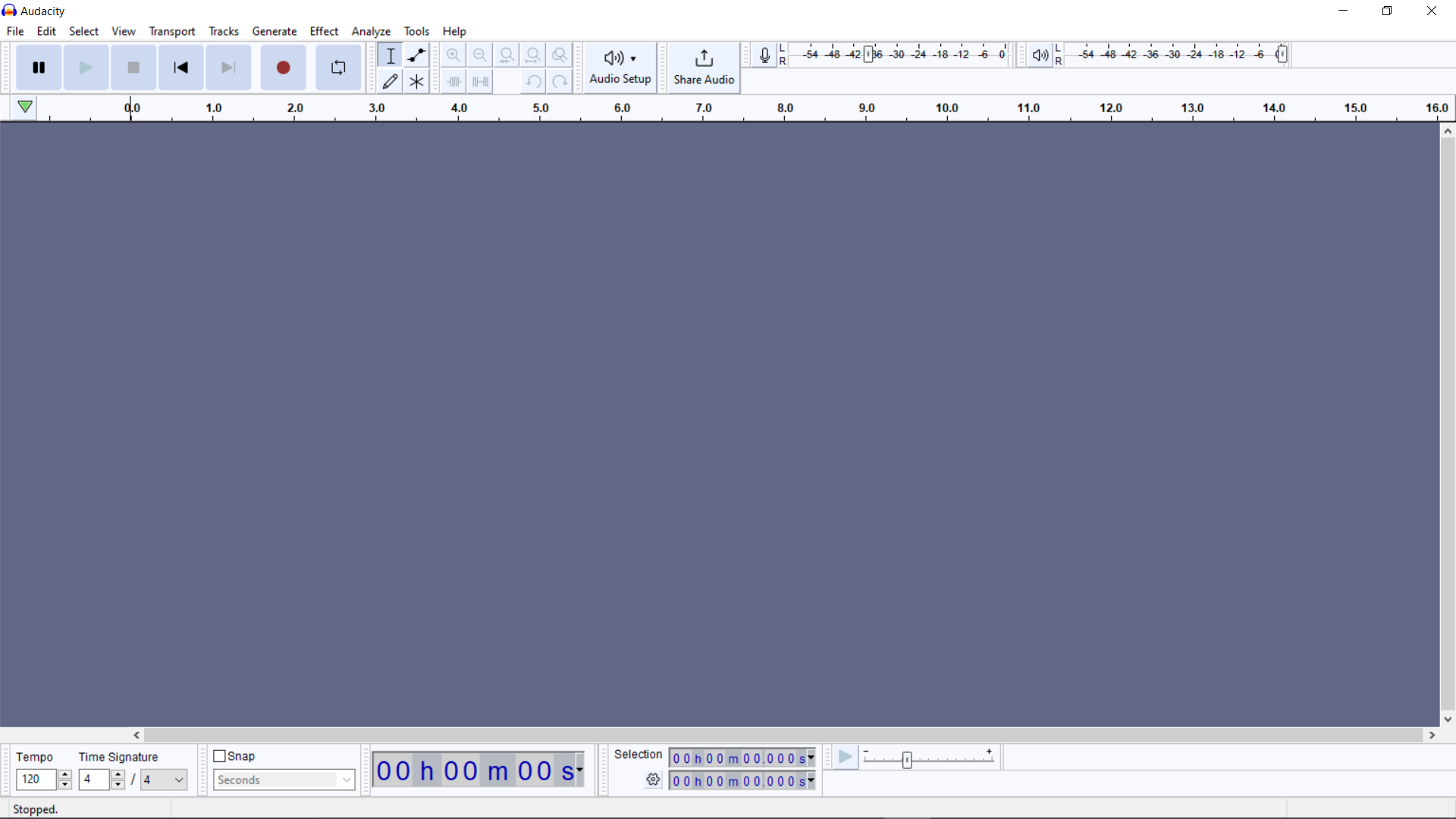 How to convert MP3 to WAV using Audacity on Windows: Step 2