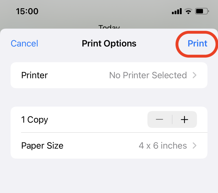 How To Convert PNG to PDF on iPhone: Step 3