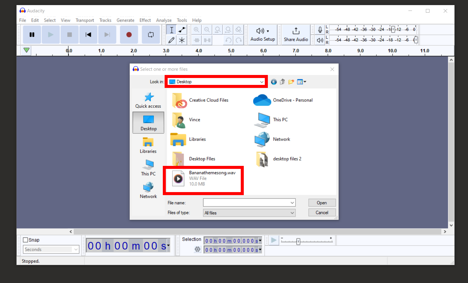 How To Convert WAV to MP3 on Windows Using Audacity: Step 2