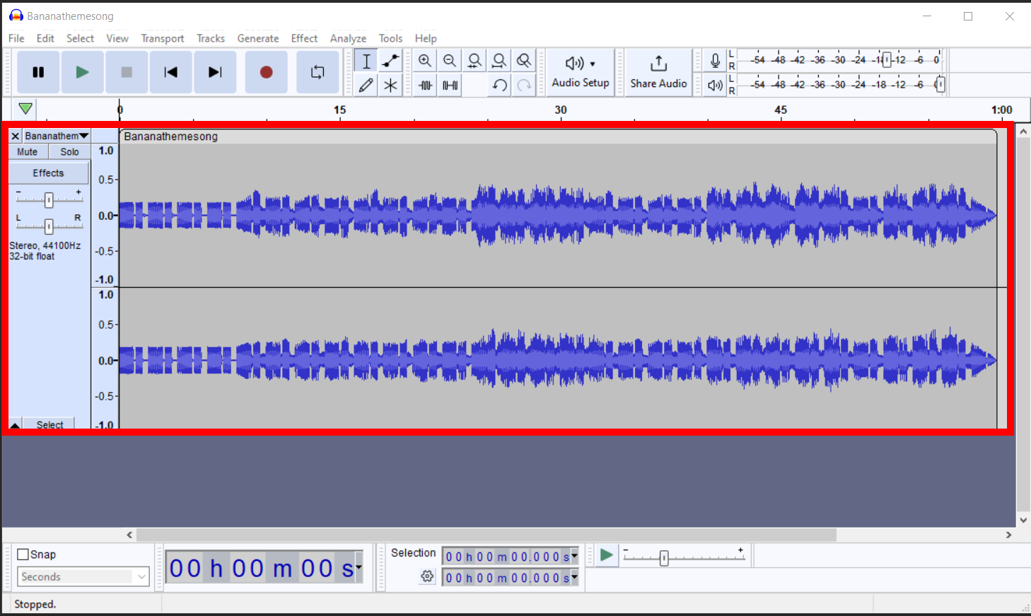 How To Convert WAV to MP3 on Windows Using Audacity: Step 2