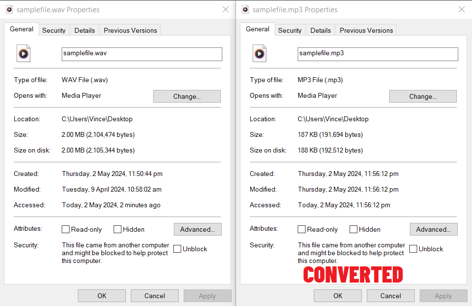 How To Convert WAV to MP3 Online with EzyZip: Step 4