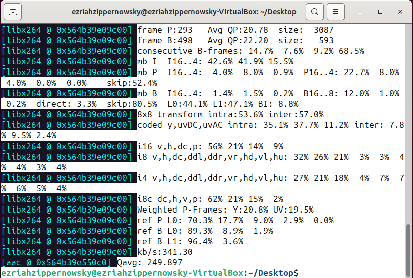 How To Convert WEBM to MP4 on Linux Using FFmpeg: Step 3