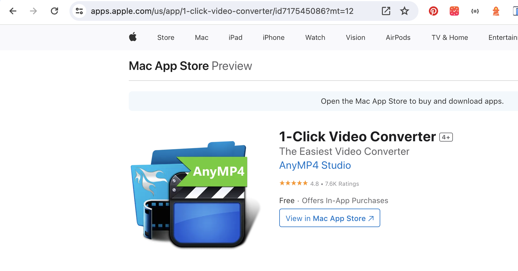 How To Convert WEBM to MP4 on Mac Using 1-Click Video Converter: Step 1