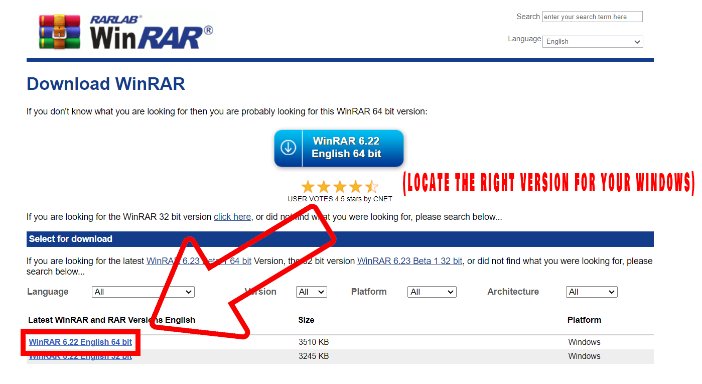 How To Open RAR Files Using WinRAR: Step 1