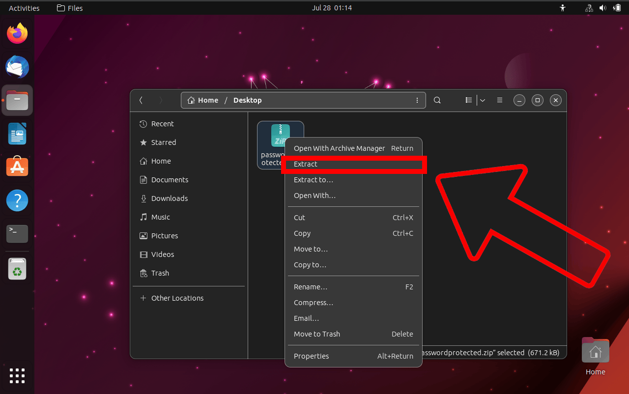  How To Open Password Protected ZIP File On Linux 4 Methods 
