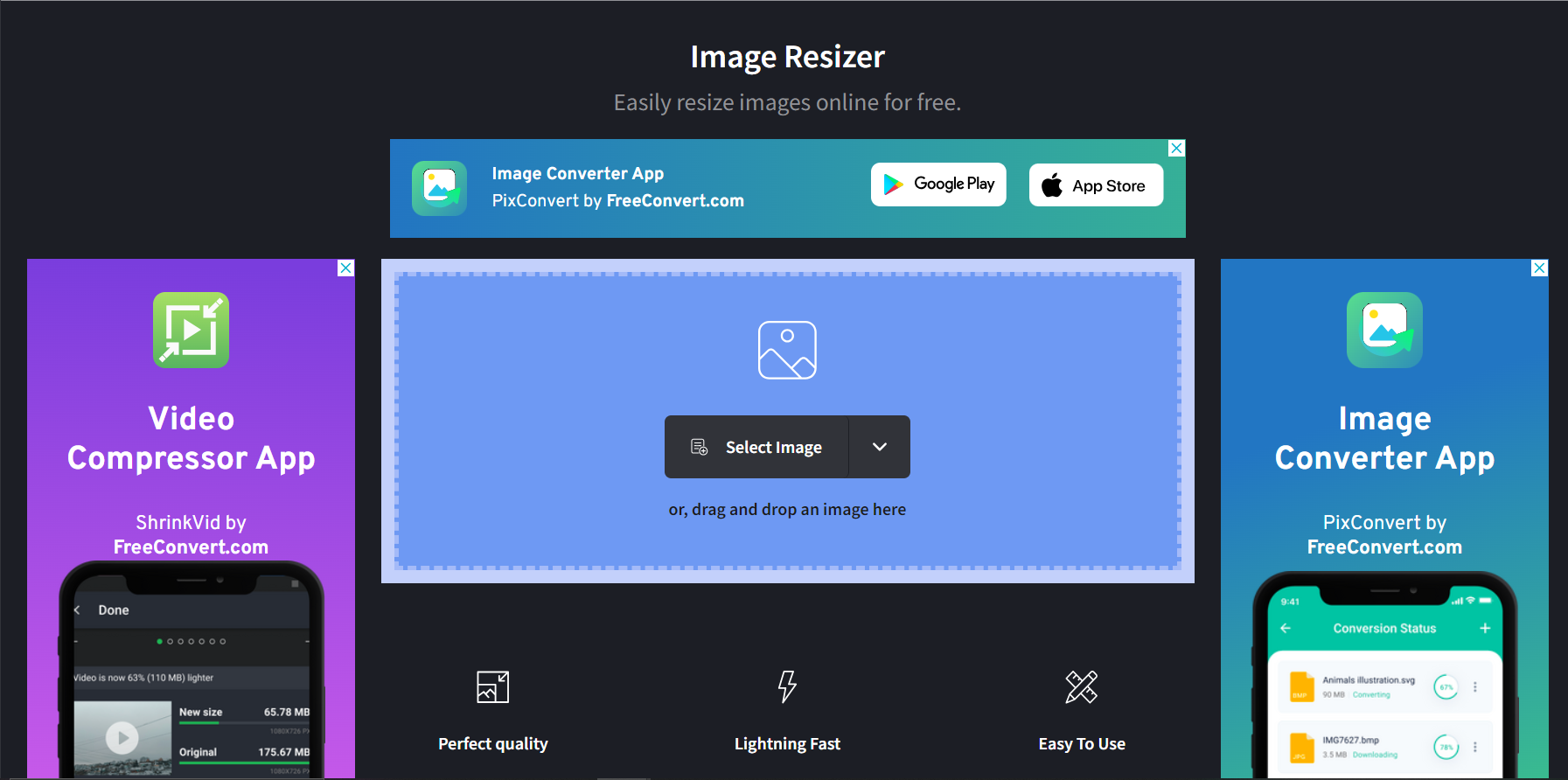 How To Use ImageResizer.com Online: Step 1