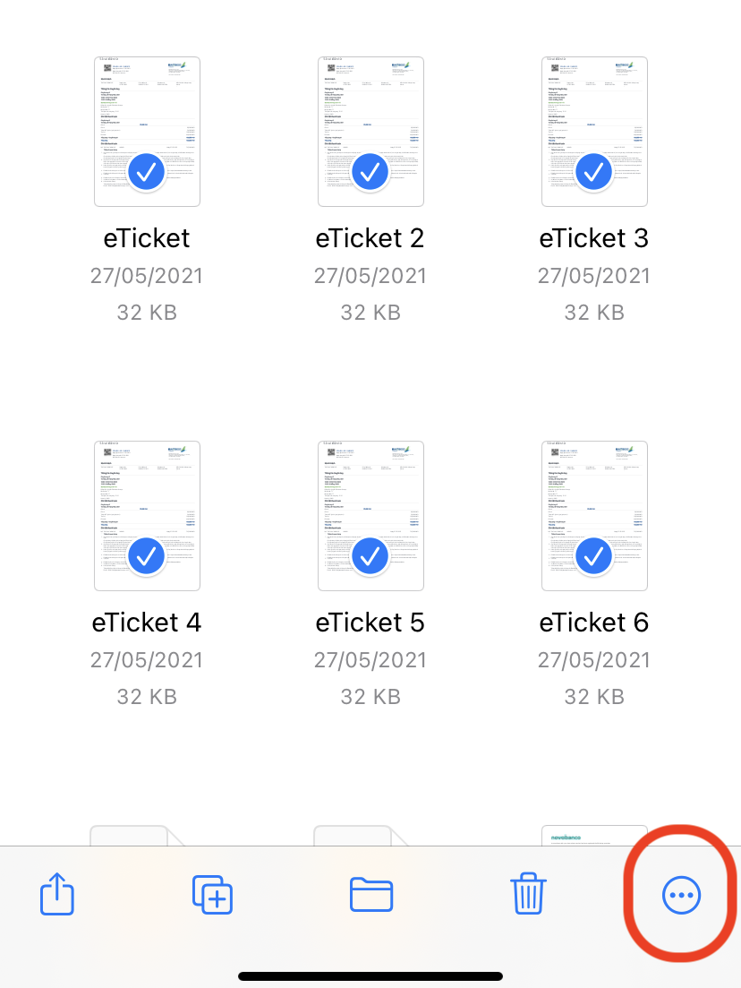 How To Zip Files on iOS: Step 3