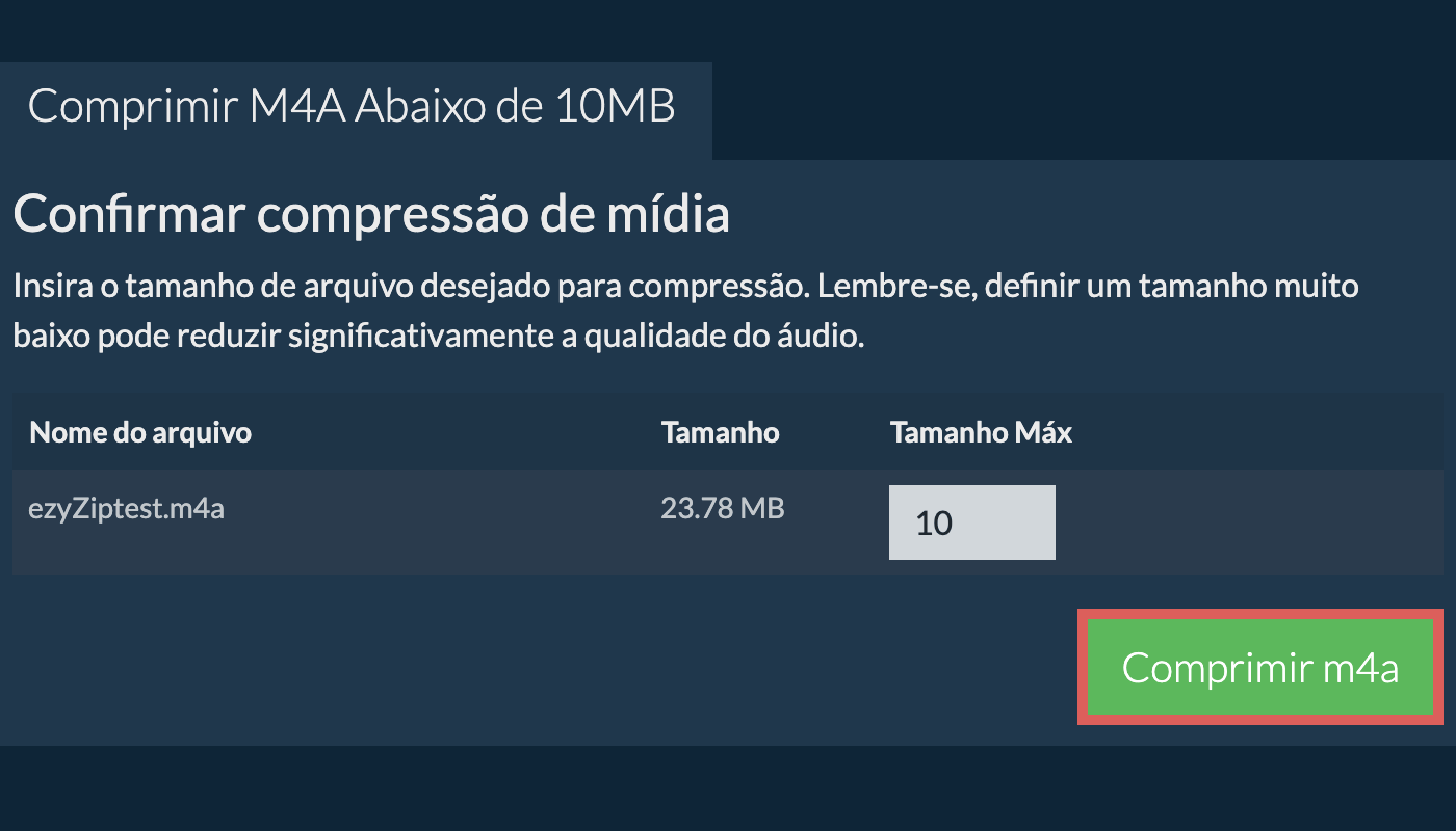 Converter em 10MB