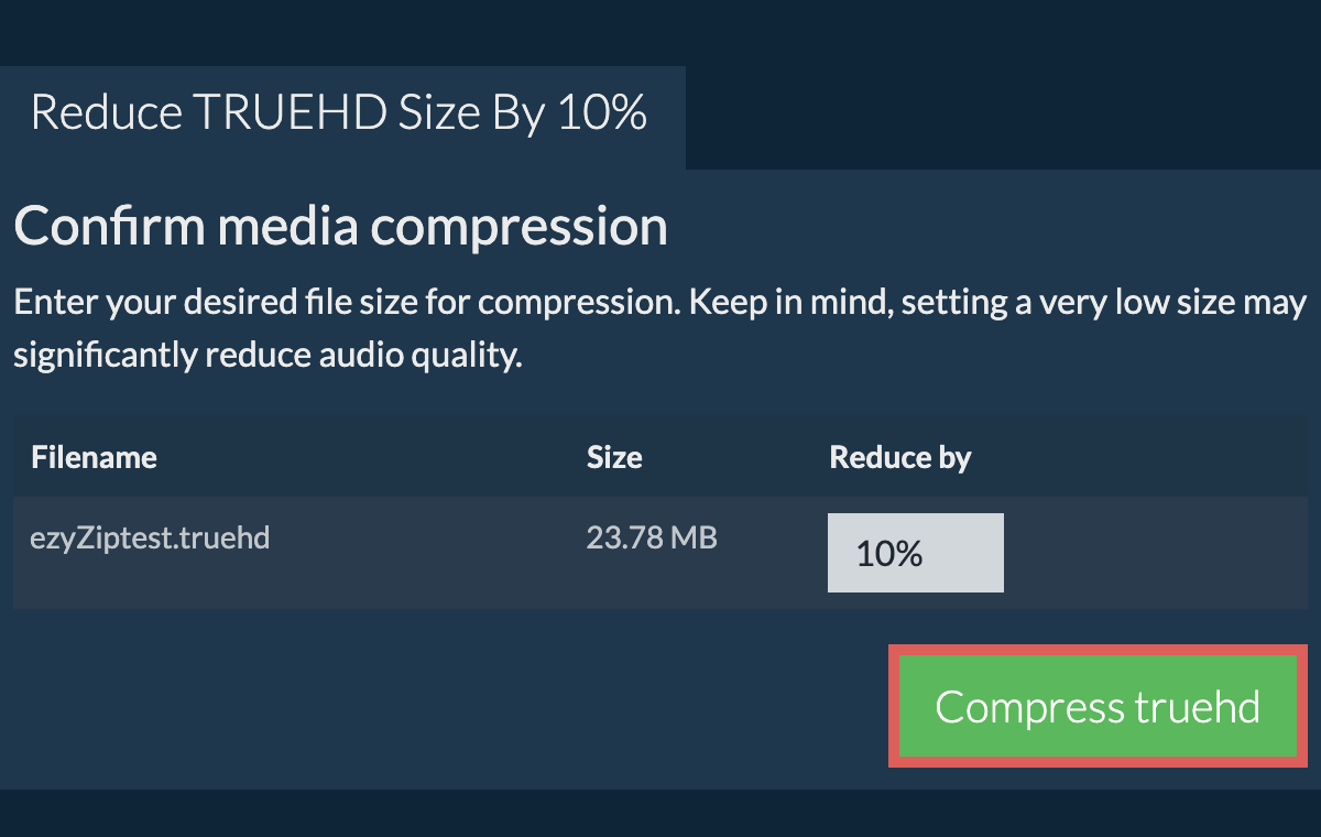 Compress 10%