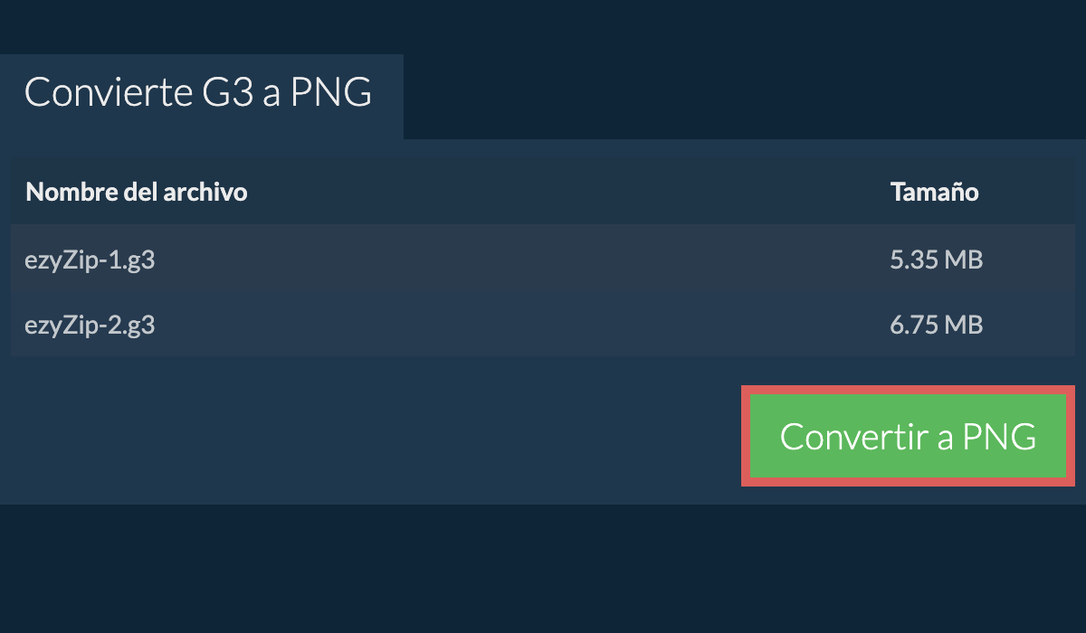 Convertir a png