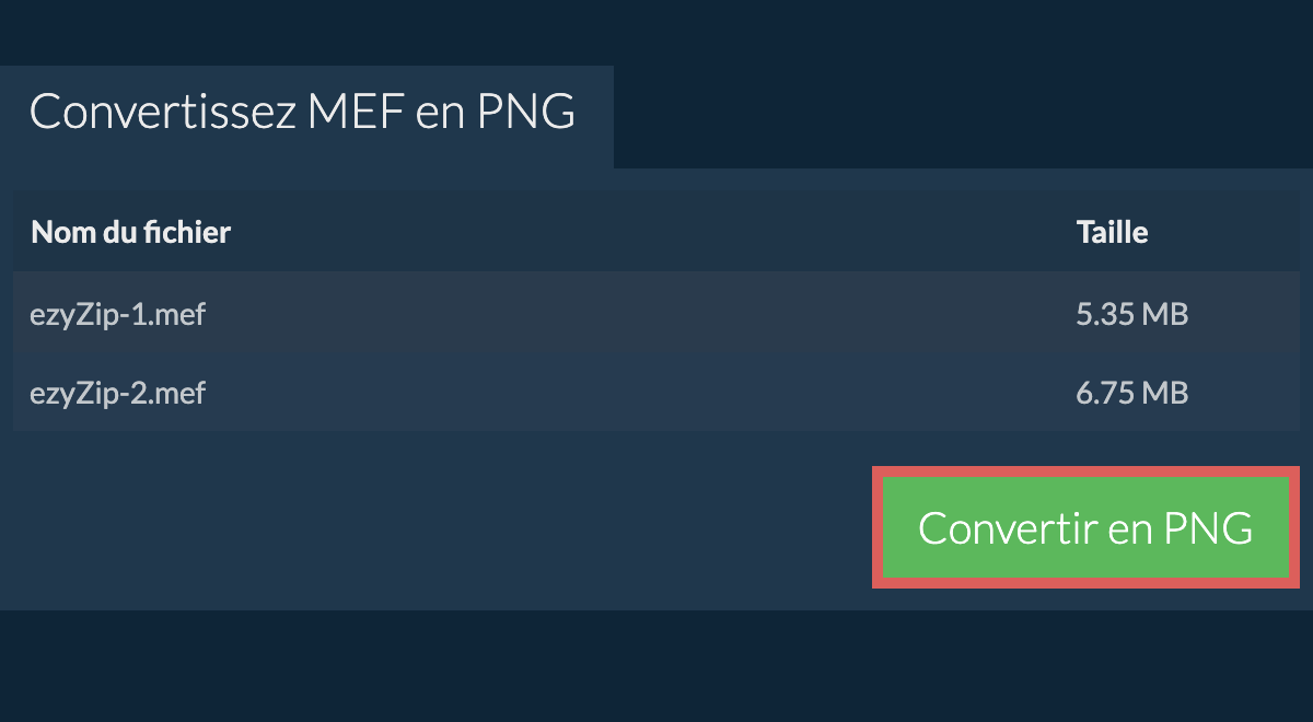 Convertir en png