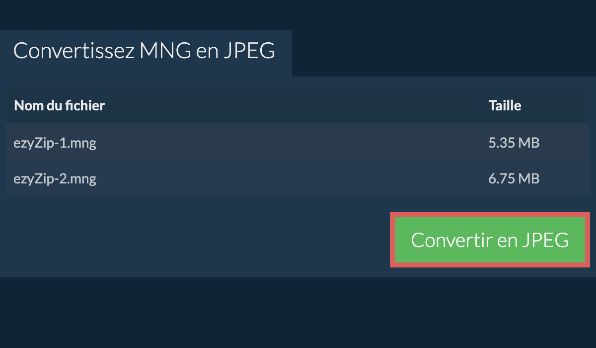 Convertir en jpeg