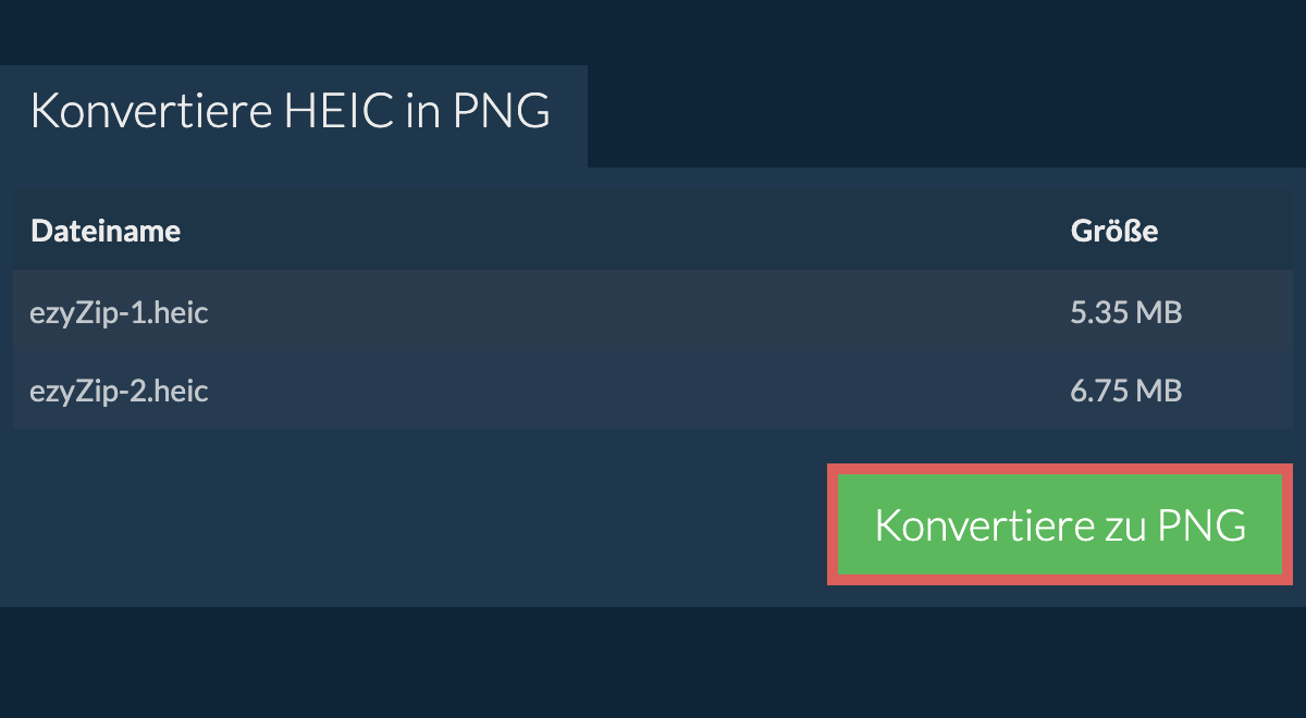 Konvertiere zu png