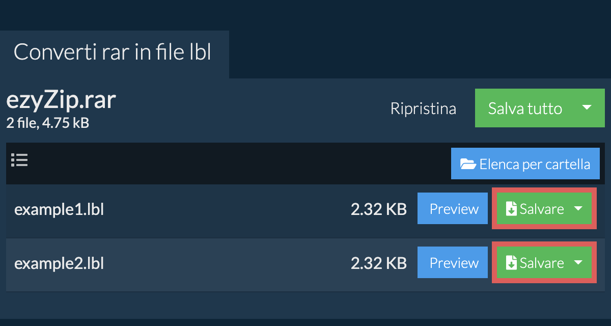 convertitore-da-rar-a-lbl-online-senza-limiti-ezyzip