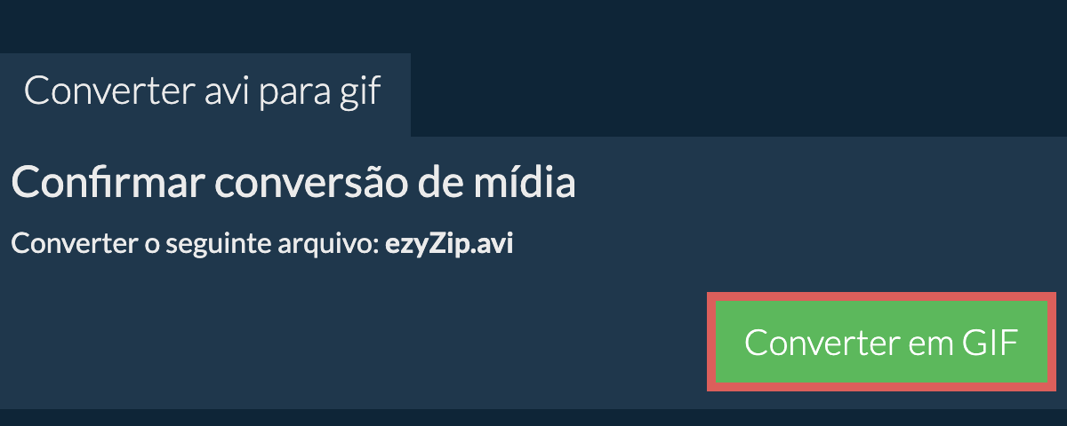 Converter em GIF