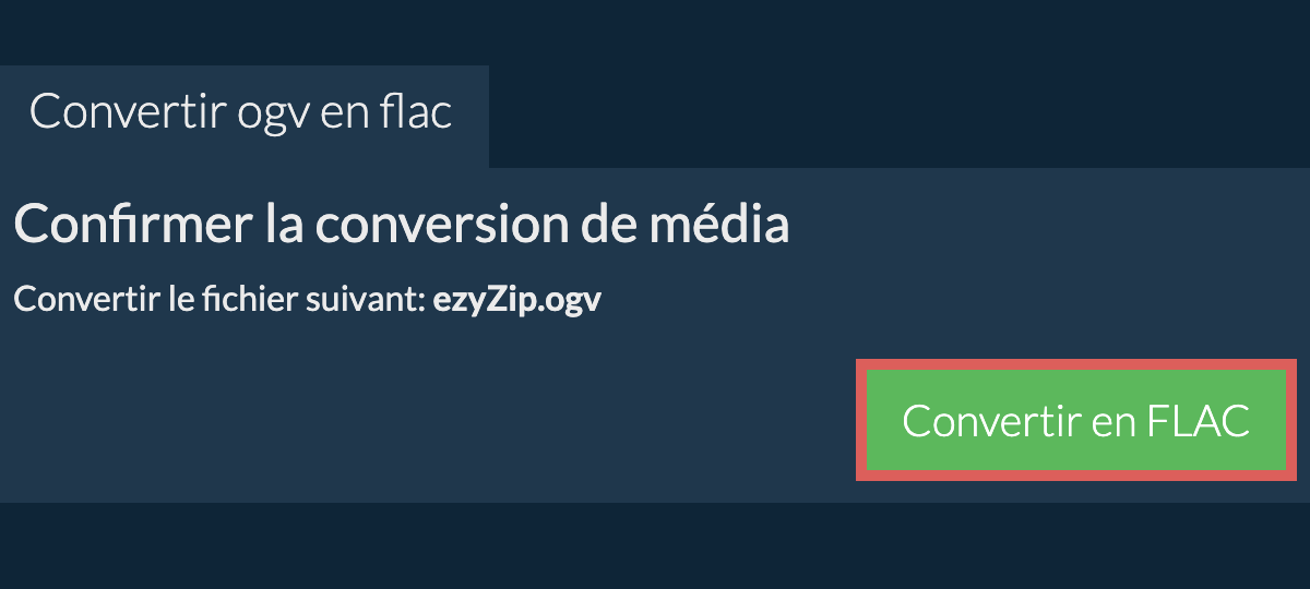 Convertir en FLAC