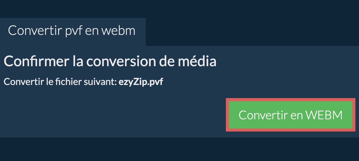 Convertir en WEBM