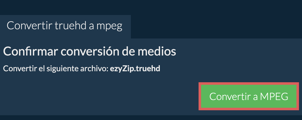 Convertir a MPEG