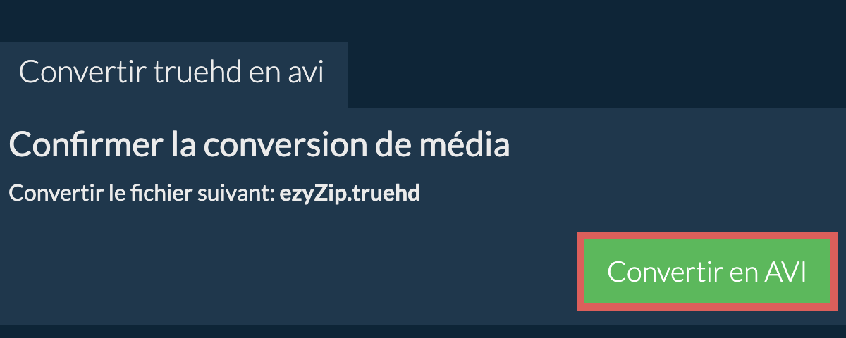 Convertir en AVI