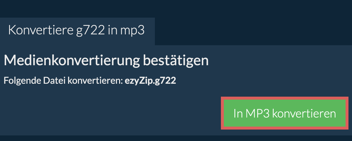 In MP3 konvertieren