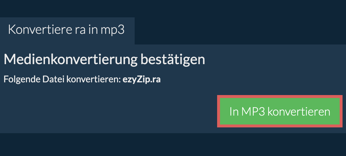 In MP3 konvertieren