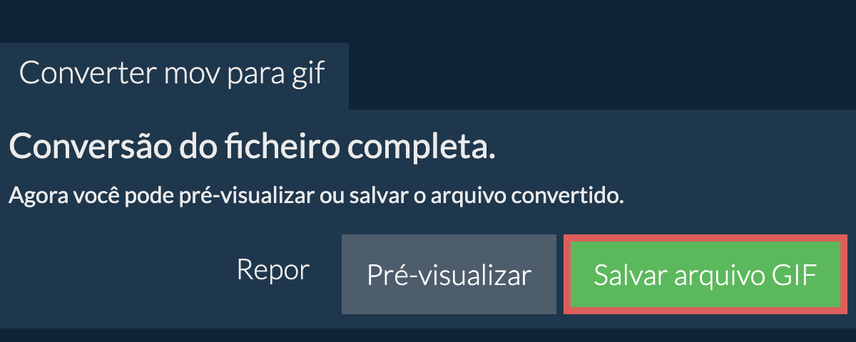 Converter em GIF