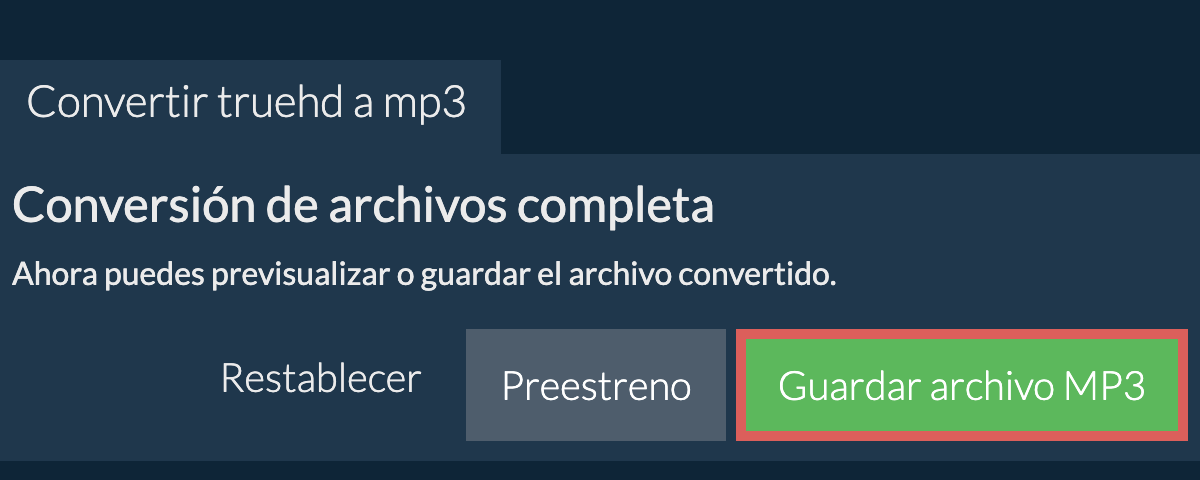 Convertir a MP3