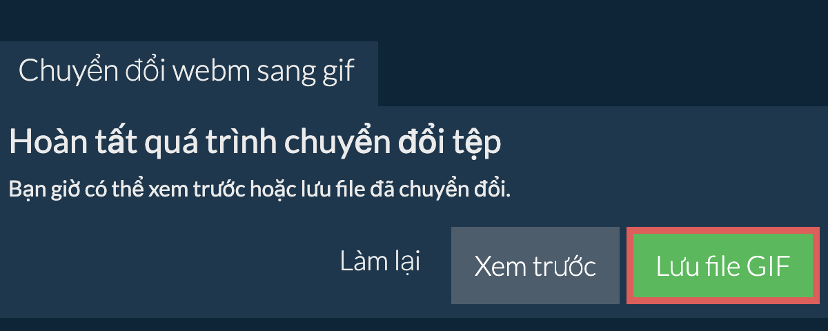 Chuyển đổi thành GIF