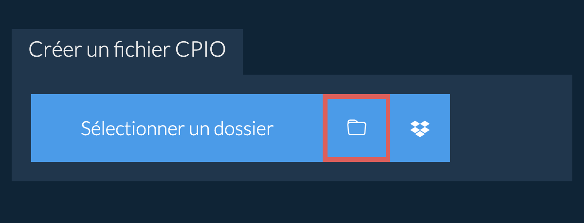 Sélectionner un dossier