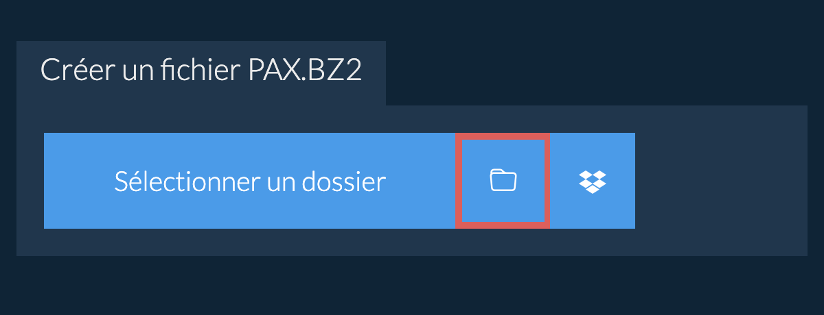 Sélectionner un dossier