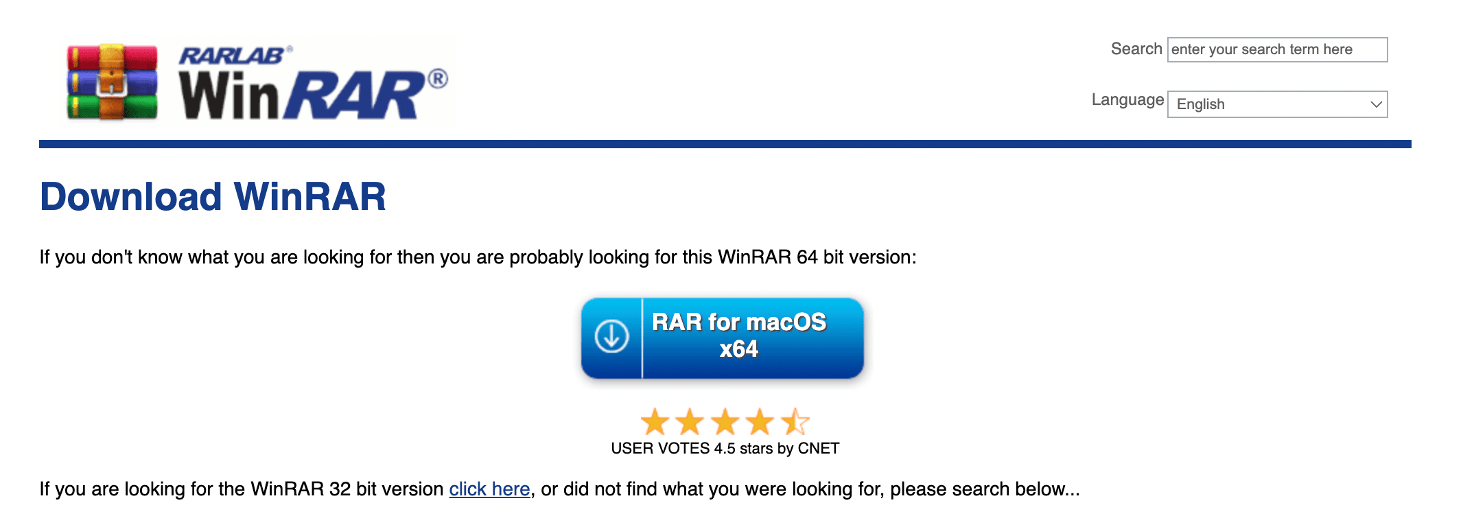winrar download mac install