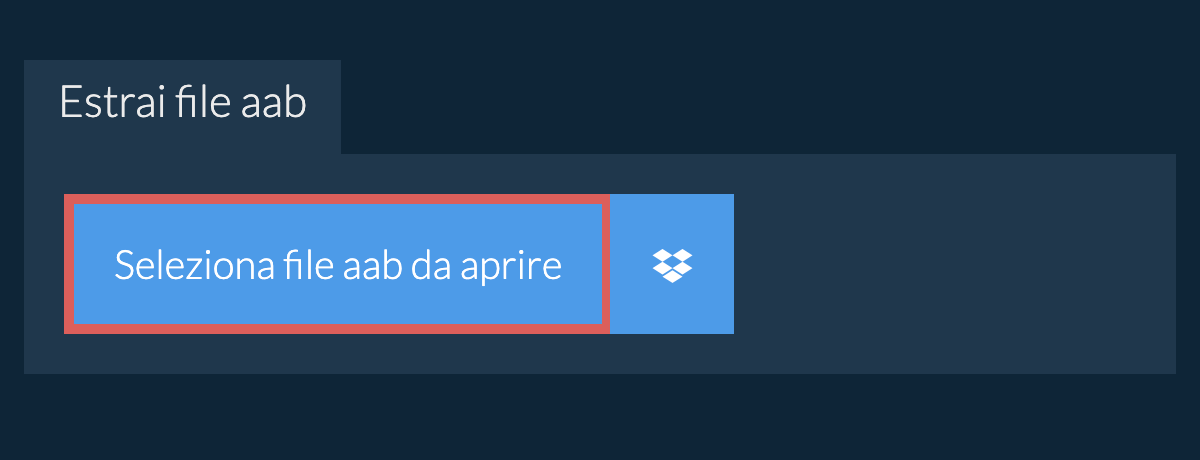 Estrai file aab