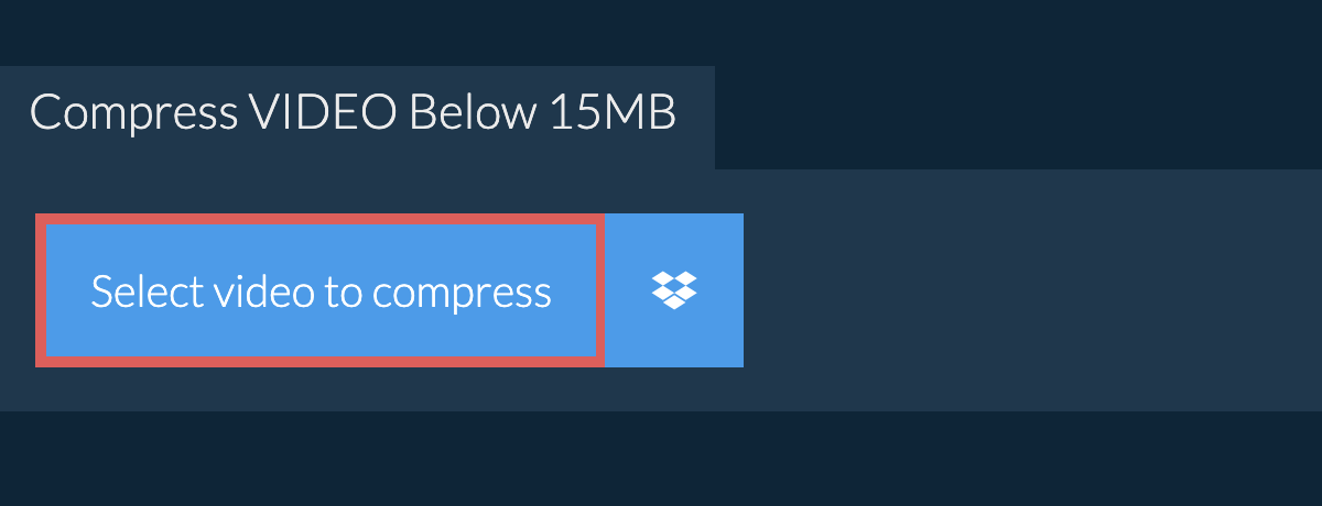 compress video online below 10 mb