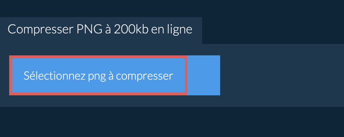 Compresser png à 200kb en ligne