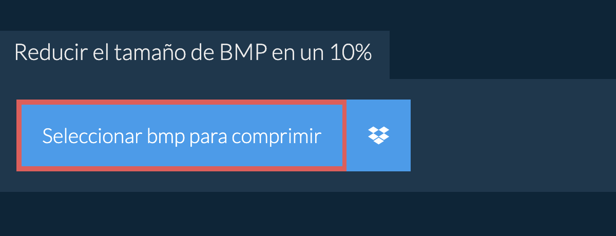 Reducir el tamaño de bmp en un 10%