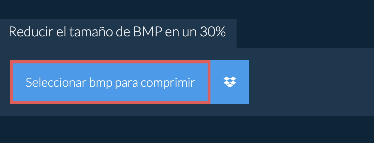 Reducir el tamaño de bmp en un 30%