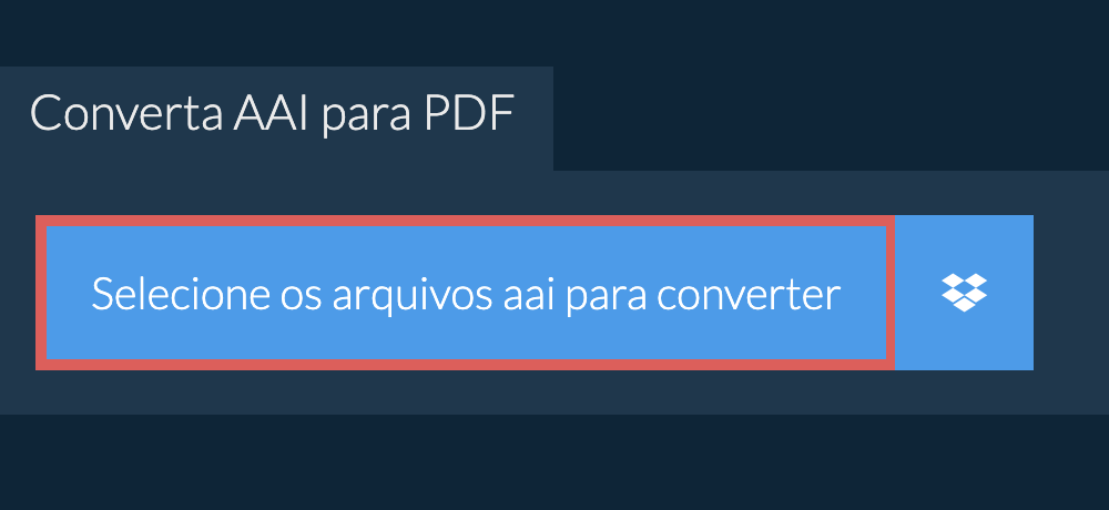 Converta aai para pdf