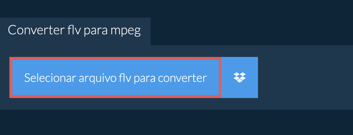 Converter flv para mpeg