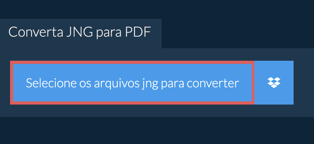 Converta jng para pdf