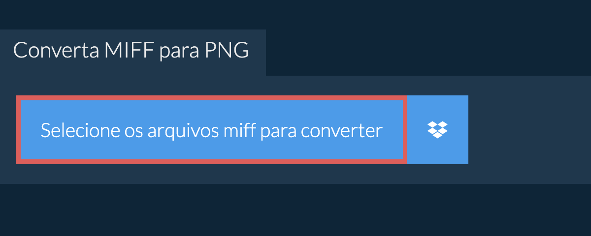 Converta miff para png