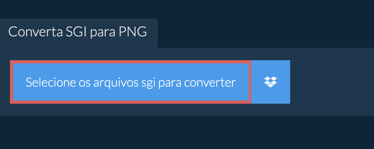 Converta sgi para png