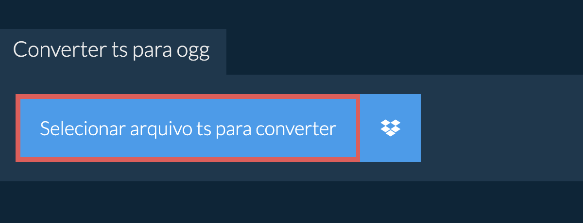 Converter ts para ogg