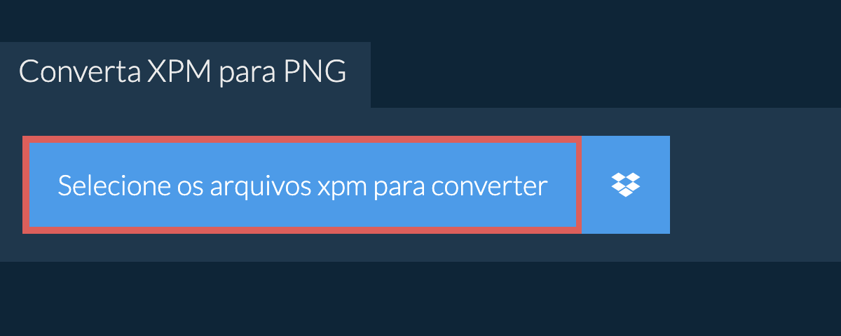 Converta xpm para png