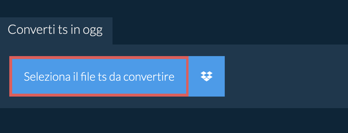 Converti ts in ogg