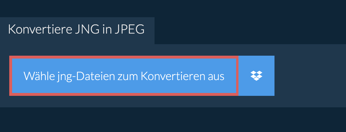 Konvertiere jng in jpeg