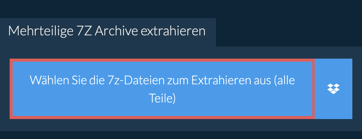 7z-Datei extrahieren