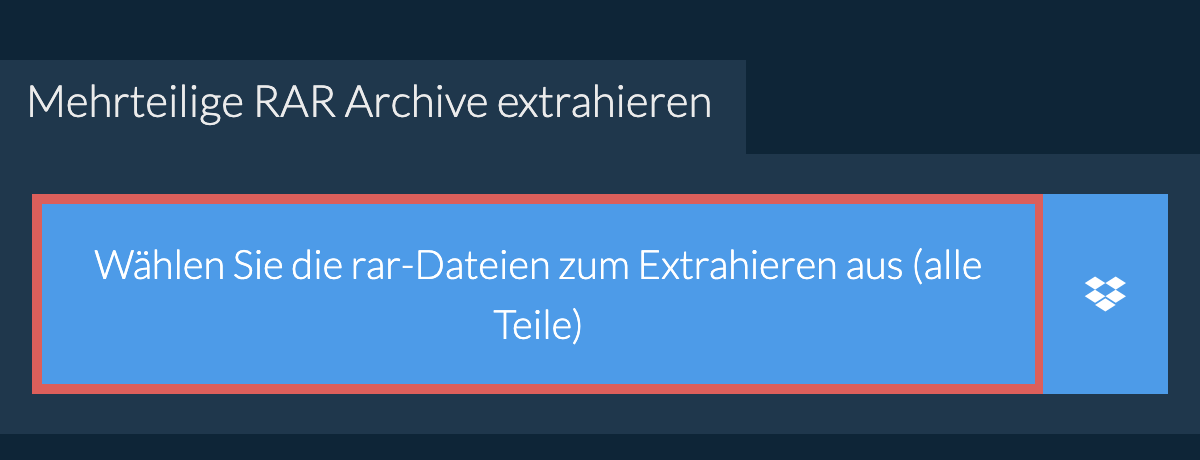 rar-Datei extrahieren