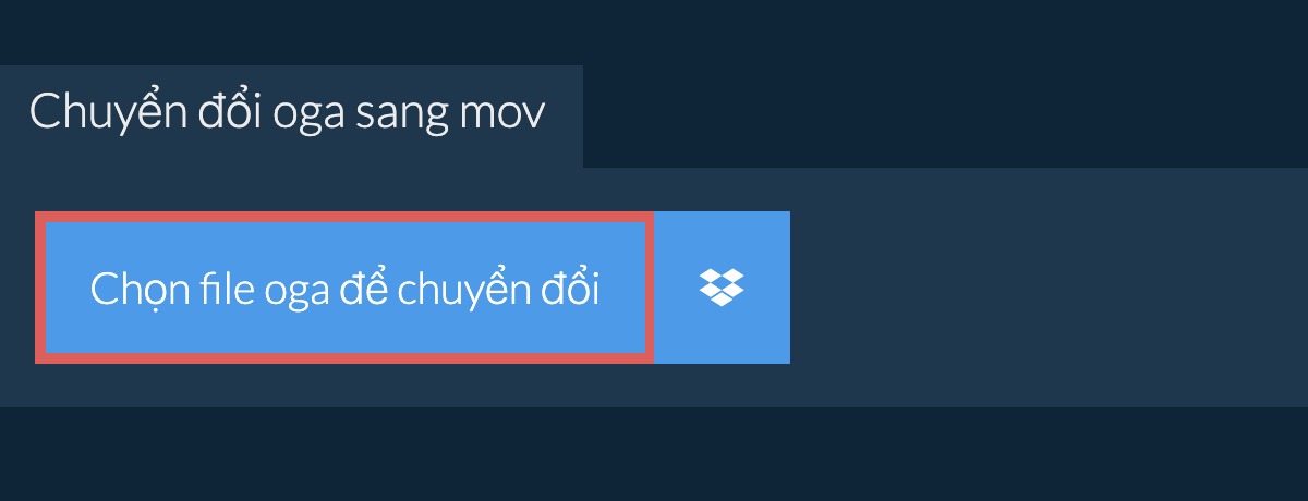 Chuyển đổi oga sang mov